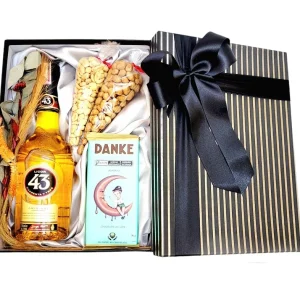Cesta com Licor 43
