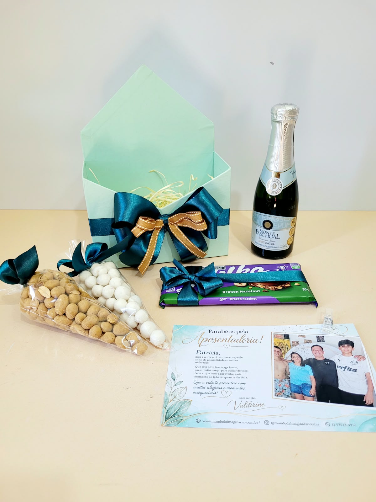 Caixa Envelope com Espumante - Imagem 3